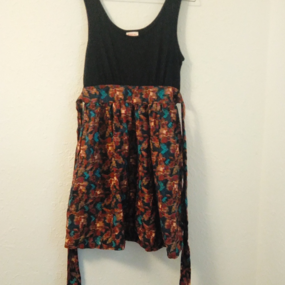 Mossimo tie skater dress